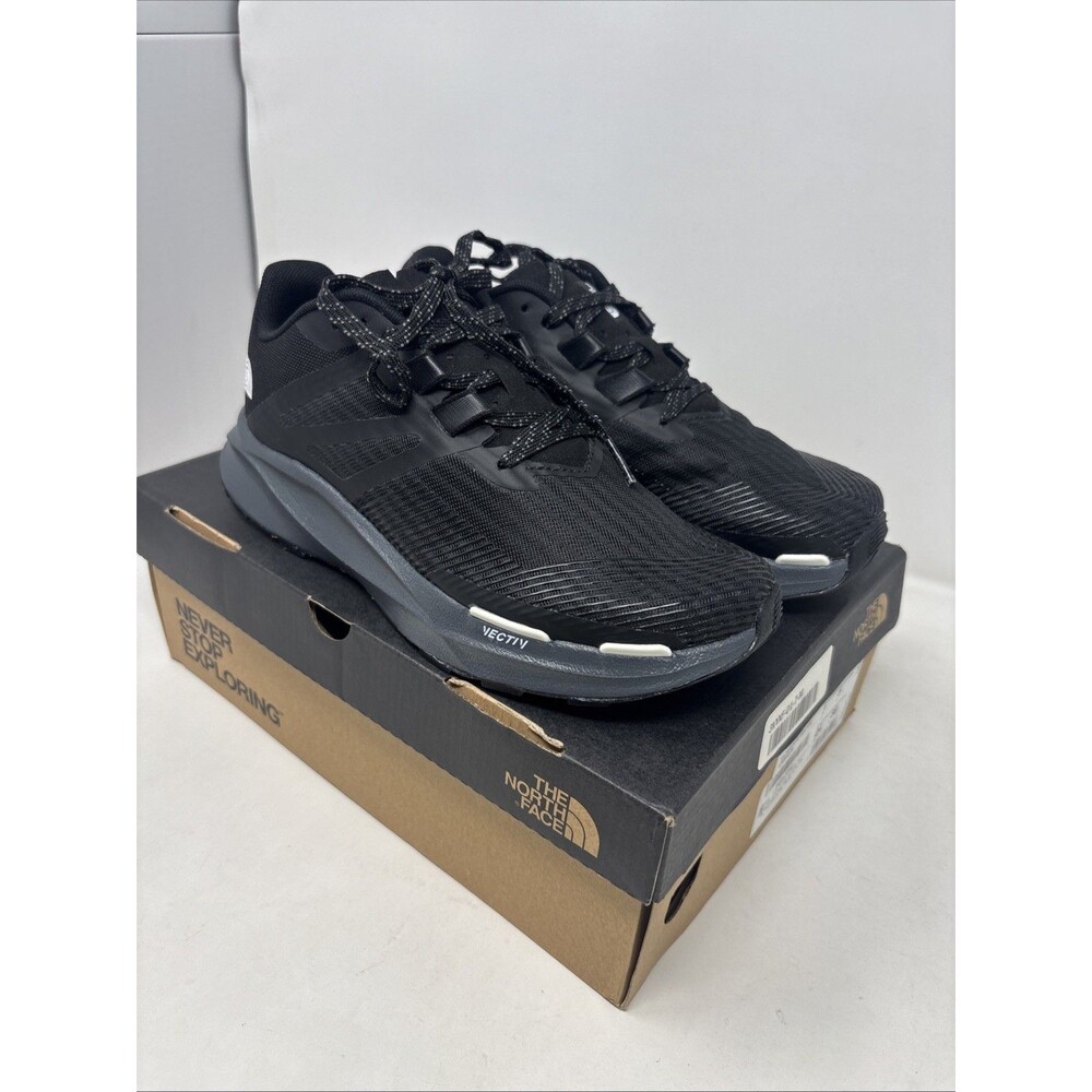 The North Face VECTIV Eminus Women’s Trail Running Shoes Black White Size 7